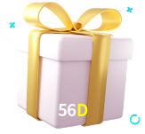 Receba seus bônus de boas-vindas no 56D